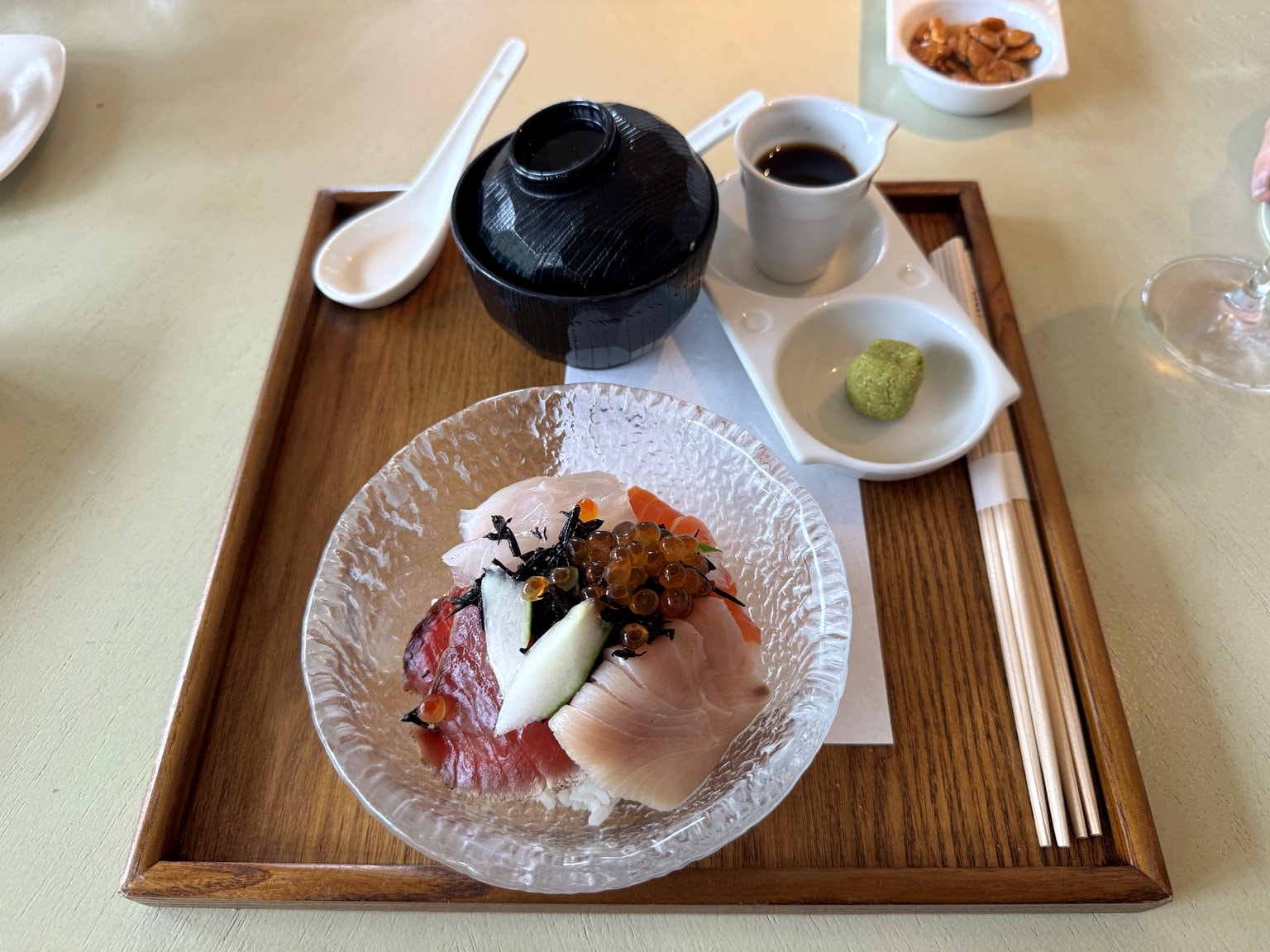 Chirashi at Nobu Lānaʻi